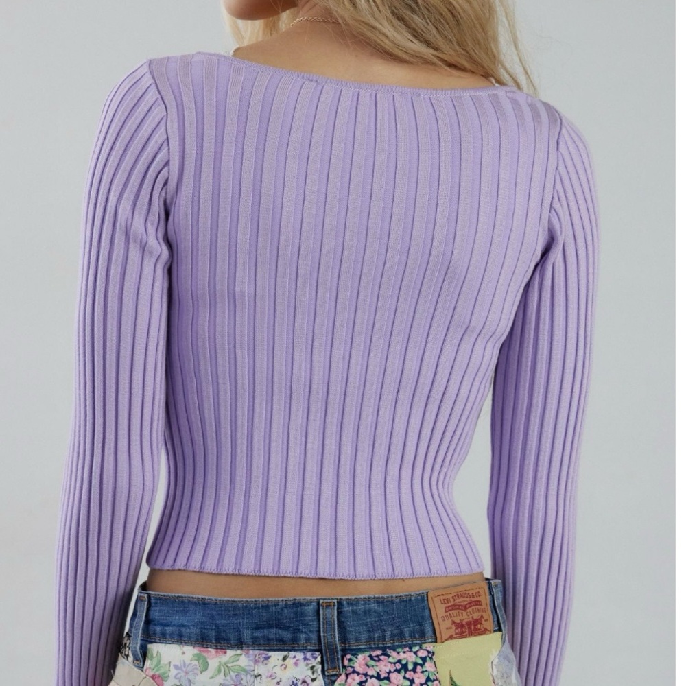 Ribbed Knit Cardigan🎀 - Picture 5 of 6